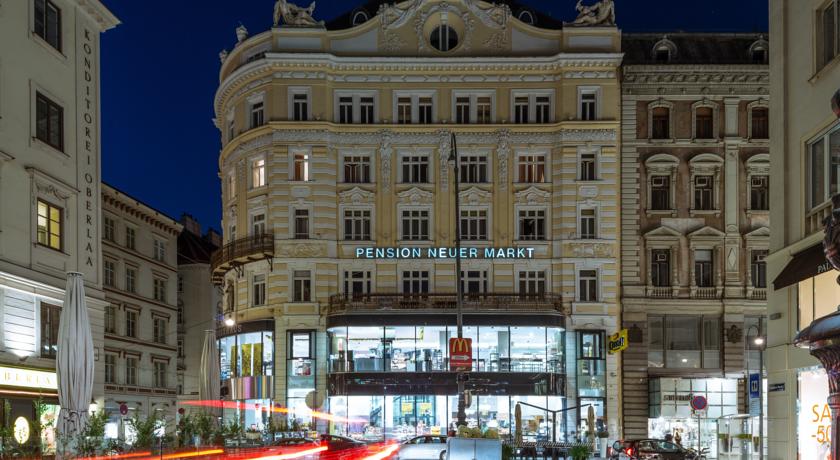 Die Pension Neuer Markt liegt im Stadtzentrum Wiens