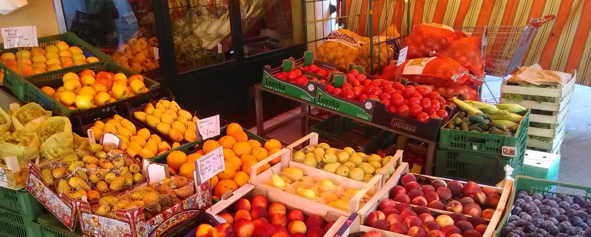 Obst am Volkertmarkt in 2. Bezirk