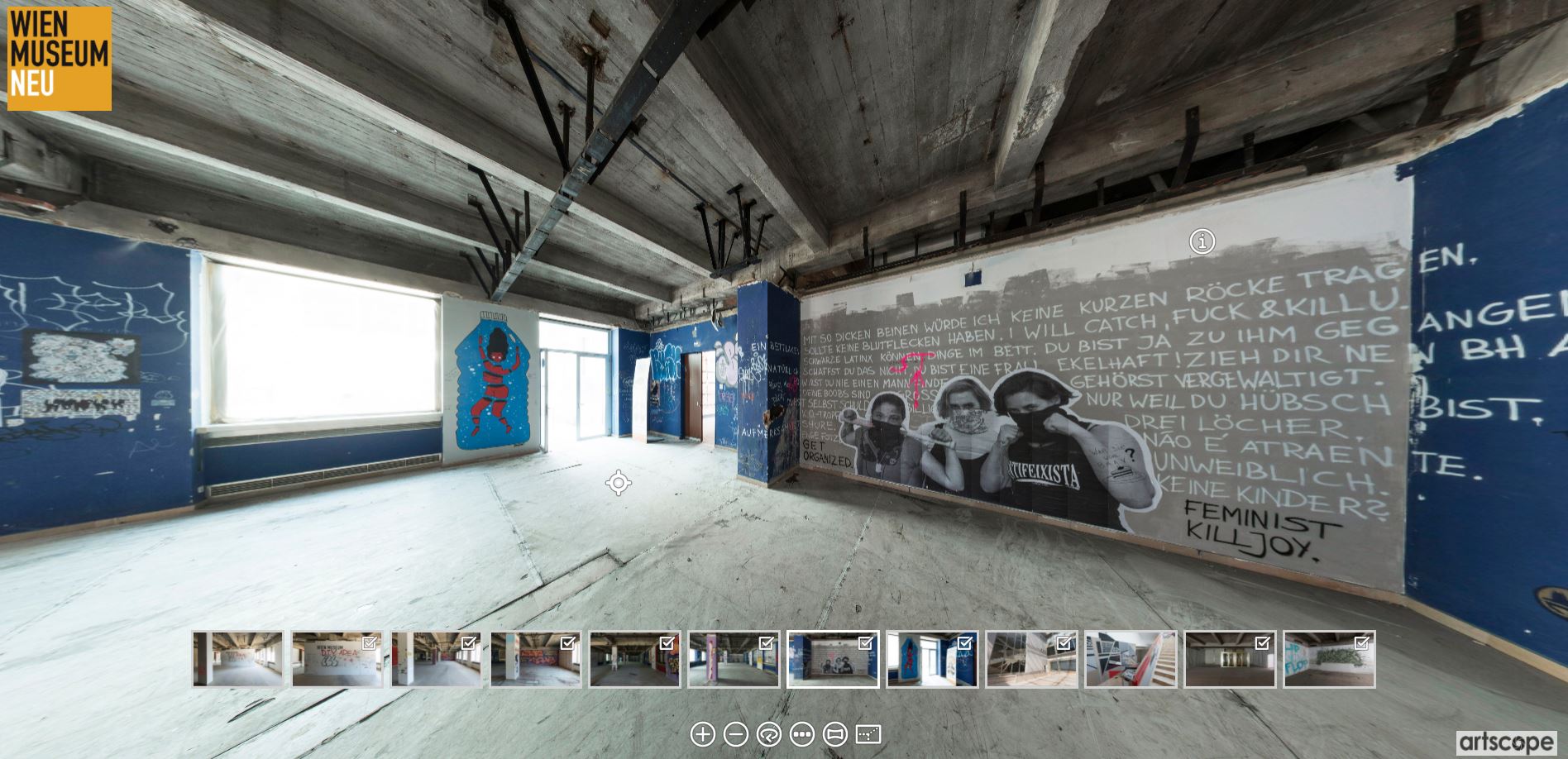 360 Grad Tour durch das neue Wien Museum 360 Grad Tour durch das neue Wien Museum