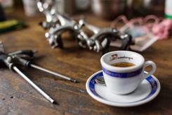 Radlager: bester italienischer Espresso mit tollen italienischen Fahhrädern